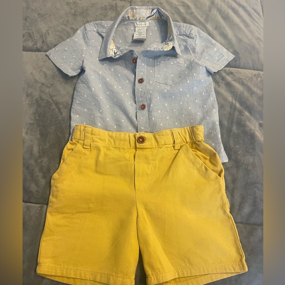 3t boys Tahari short set